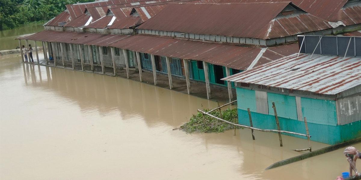 ময়মনসিংহে বন্যায় ক্ষতি সোয়া ৩০০ কোটি টাকা