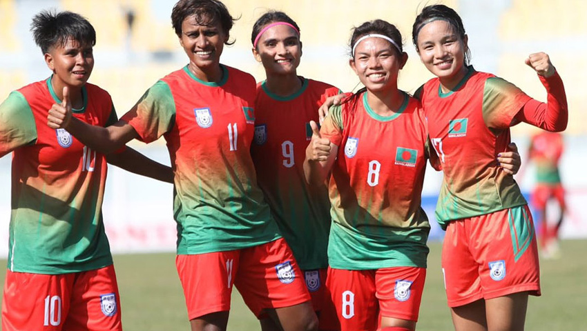 সাফ চ্যাম্পিয়নশিপের ফাইনালে বাংলাদেশের মেয়েরা