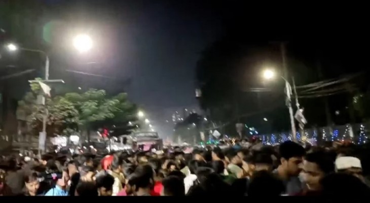 উত্তপ্ত সাইন্সল্যাব মোড়, পরিস্থিতি নিয়ন্ত্রণে ঘটনাস্থলে সেনাবাহিনী