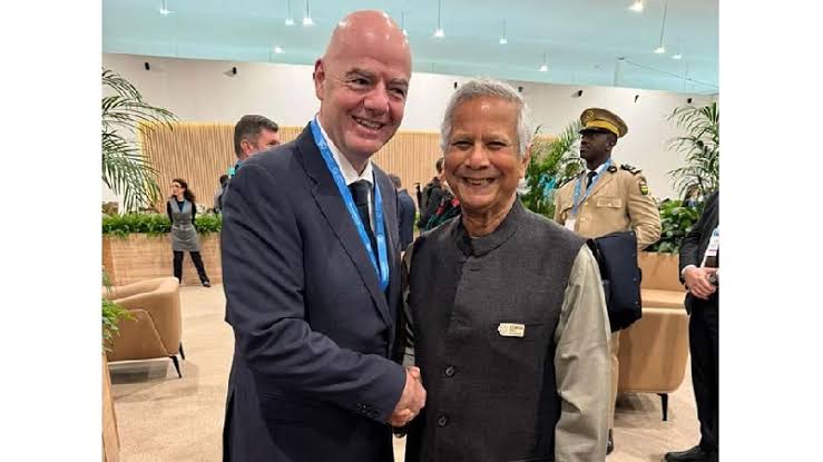 ঢাকা আসছেন ফিফা সভাপতি ড.ইউনূসের আমন্ত্রণে