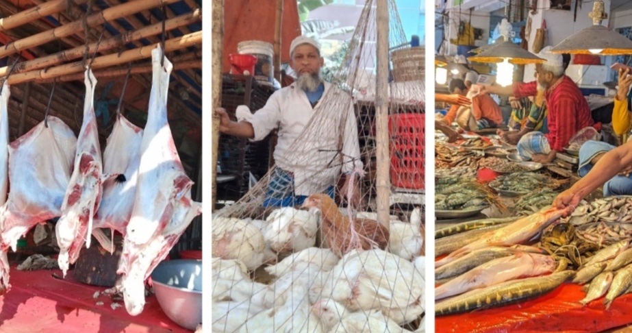 খাসি, মুরগি, মাছের দামে অস্বাভাবিক বৃদ্ধি