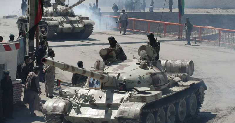 পাক সীমান্তে ট্যাঙ্ক ও ভারী অস্ত্র মোতায়েন আফগানিস্তানের